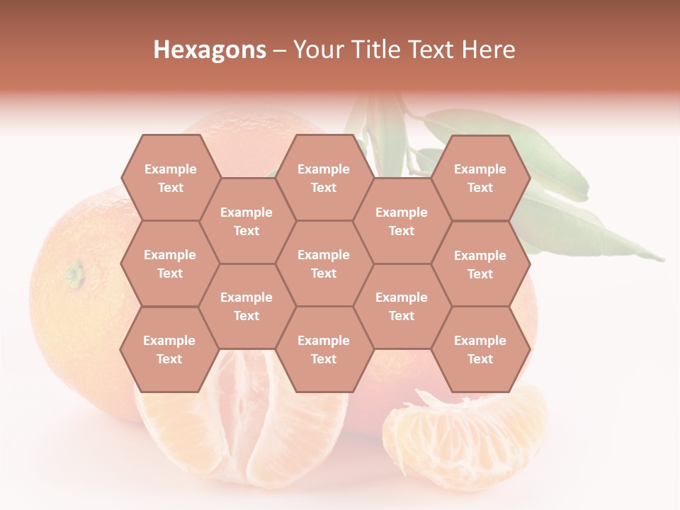 Sugary Food White PowerPoint Template