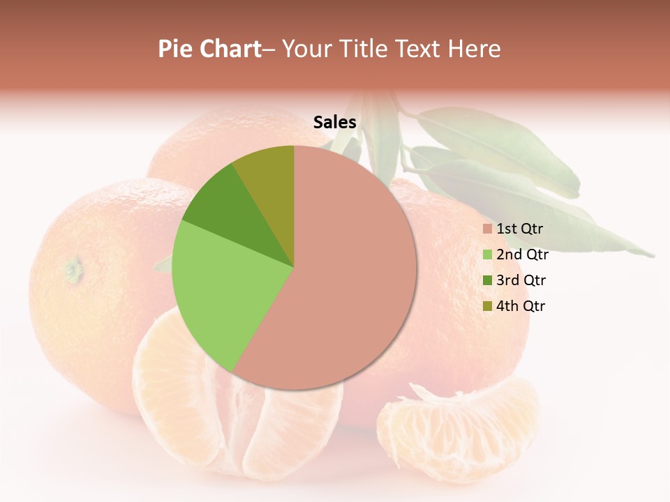 Sugary Food White PowerPoint Template