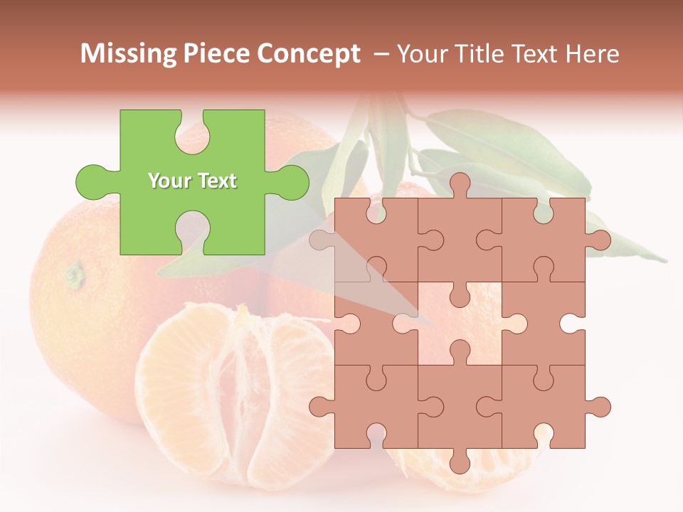 Sugary Food White PowerPoint Template