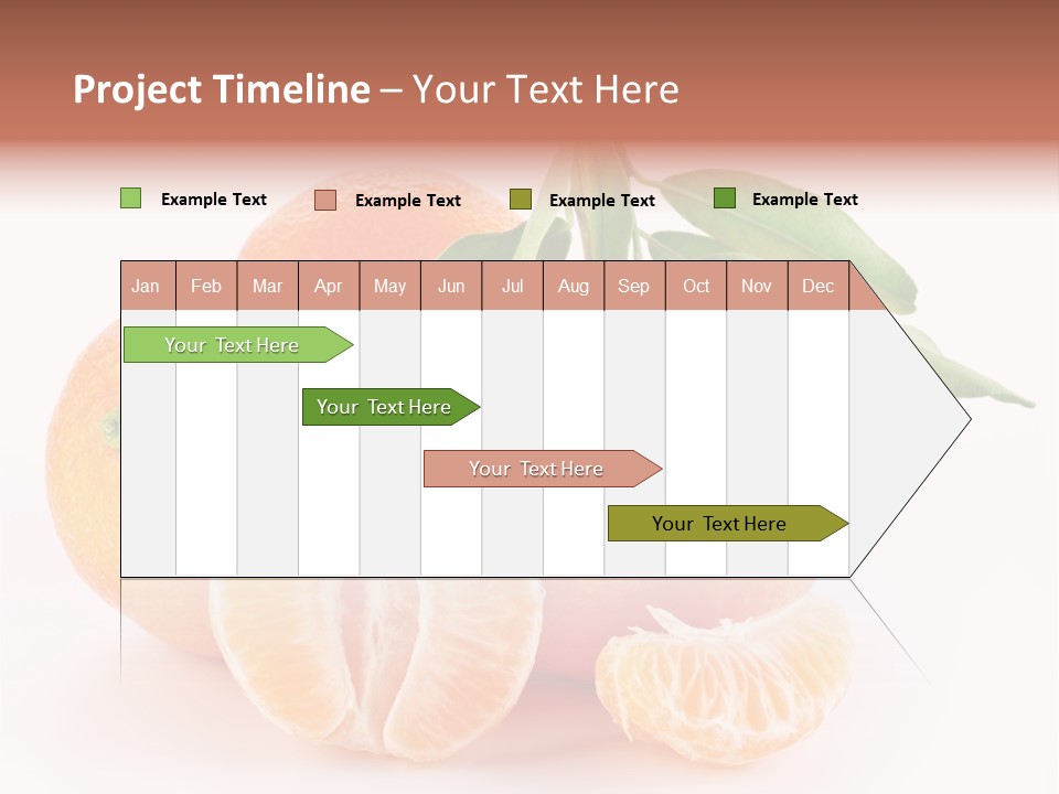 Sugary Food White PowerPoint Template