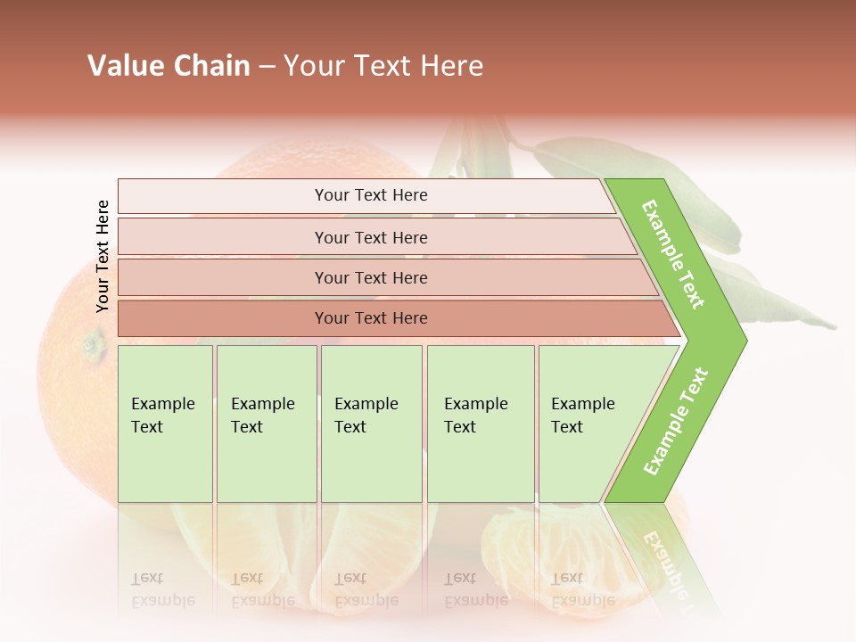 Sugary Food White PowerPoint Template