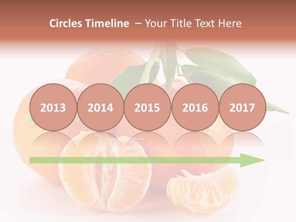 Sugary Food White PowerPoint Template