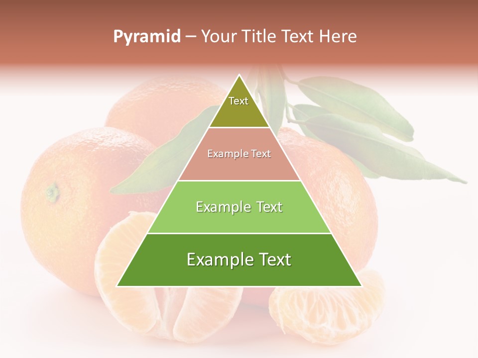 Sugary Food White PowerPoint Template