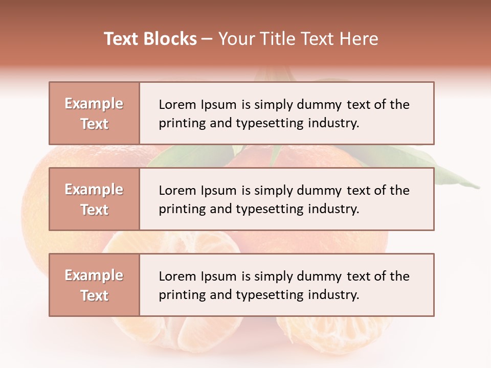 Sugary Food White PowerPoint Template