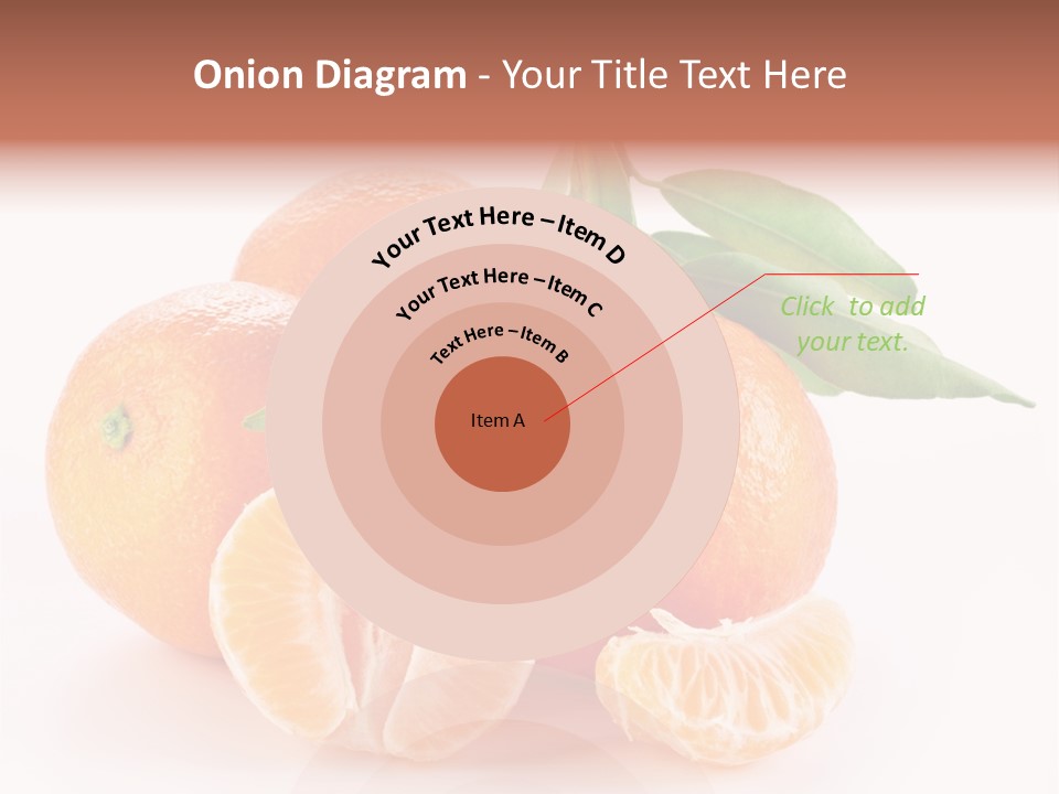 Sugary Food White PowerPoint Template