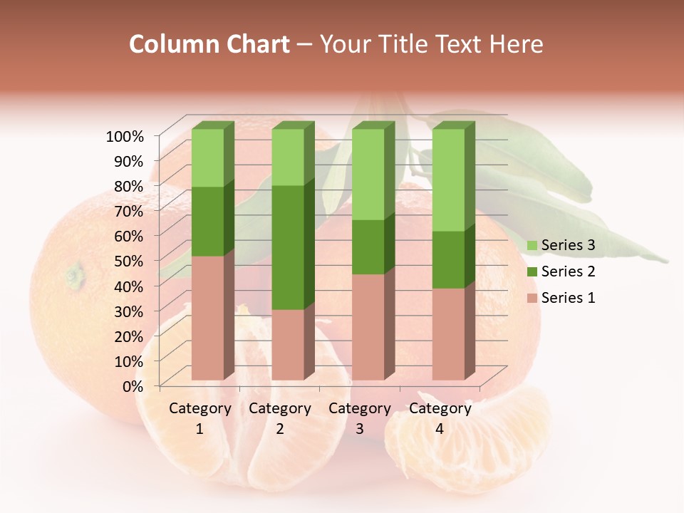Sugary Food White PowerPoint Template