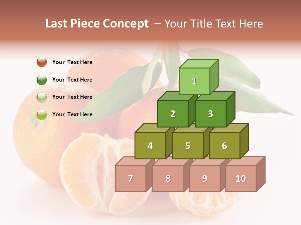 Sugary Food White PowerPoint Template