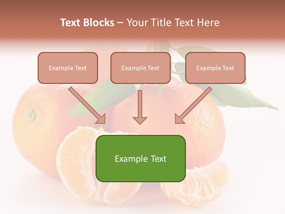 Sugary Food White PowerPoint Template