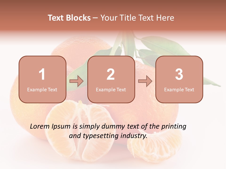 Sugary Food White PowerPoint Template