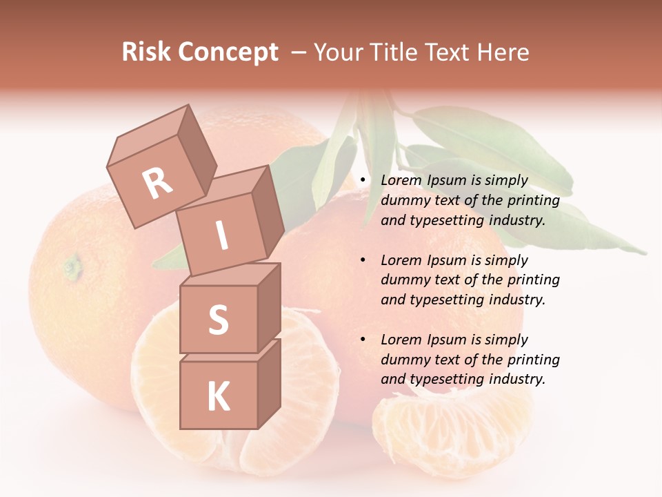 Sugary Food White PowerPoint Template