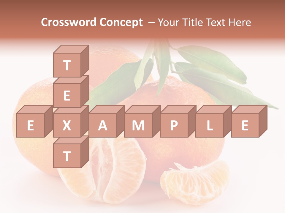 Sugary Food White PowerPoint Template