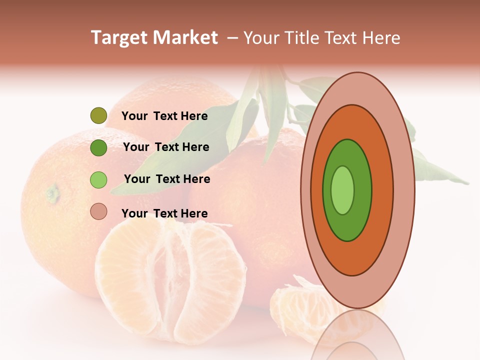 Sugary Food White PowerPoint Template