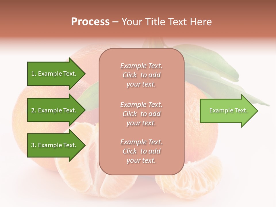 Sugary Food White PowerPoint Template