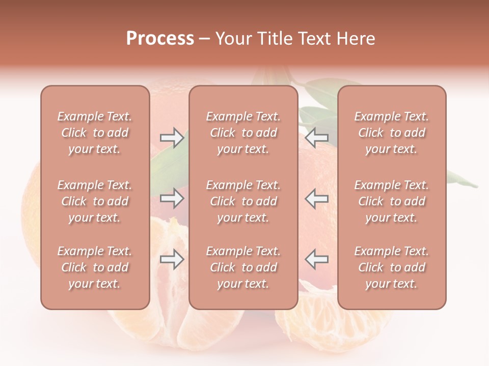 Sugary Food White PowerPoint Template