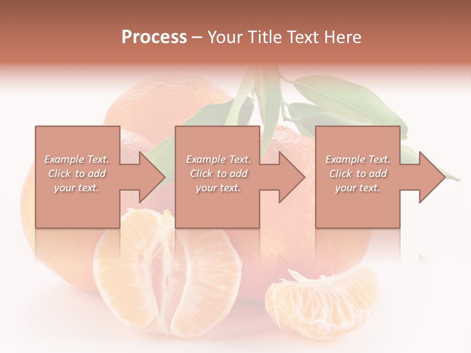 Sugary Food White PowerPoint Template