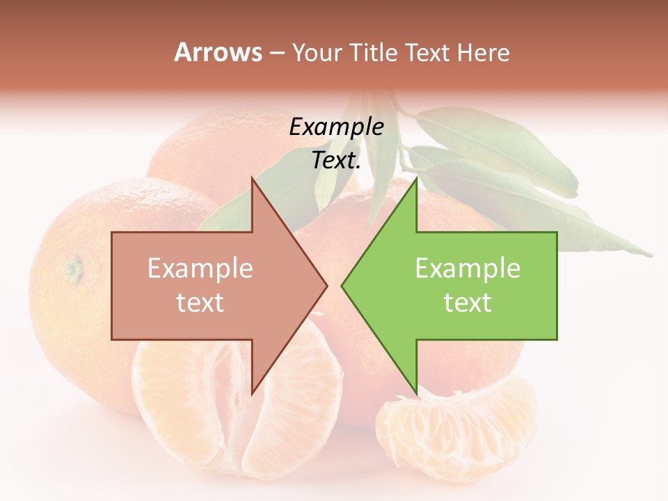 Sugary Food White PowerPoint Template