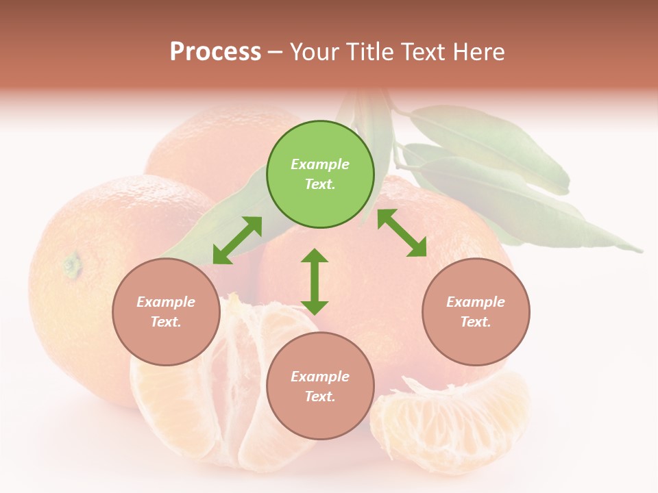 Sugary Food White PowerPoint Template