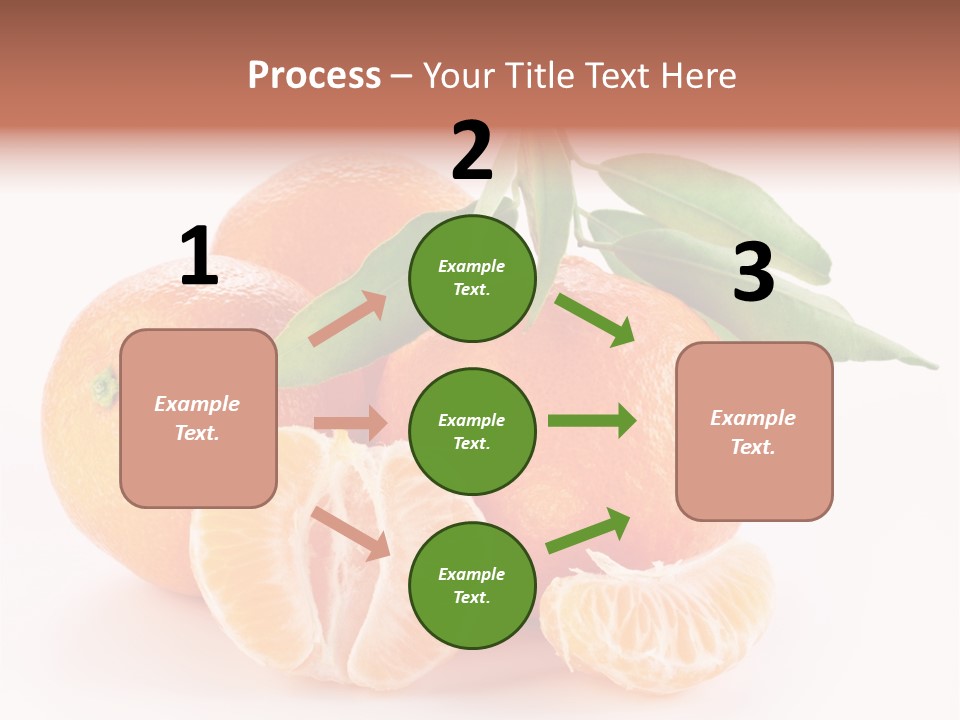 Sugary Food White PowerPoint Template