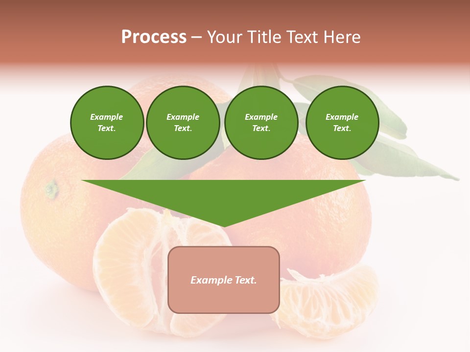 Sugary Food White PowerPoint Template