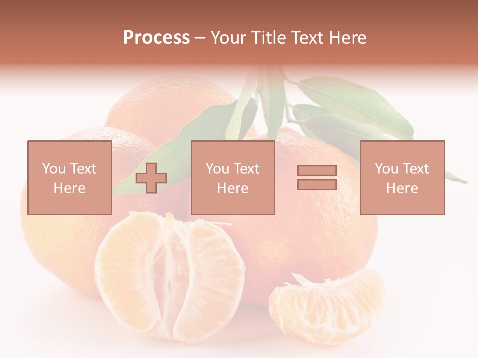 Sugary Food White PowerPoint Template