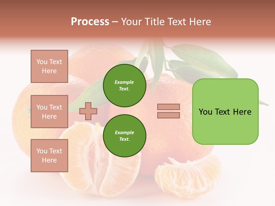 Sugary Food White PowerPoint Template