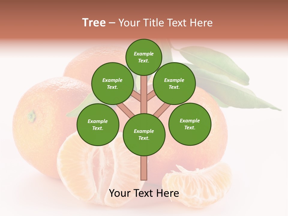 Sugary Food White PowerPoint Template