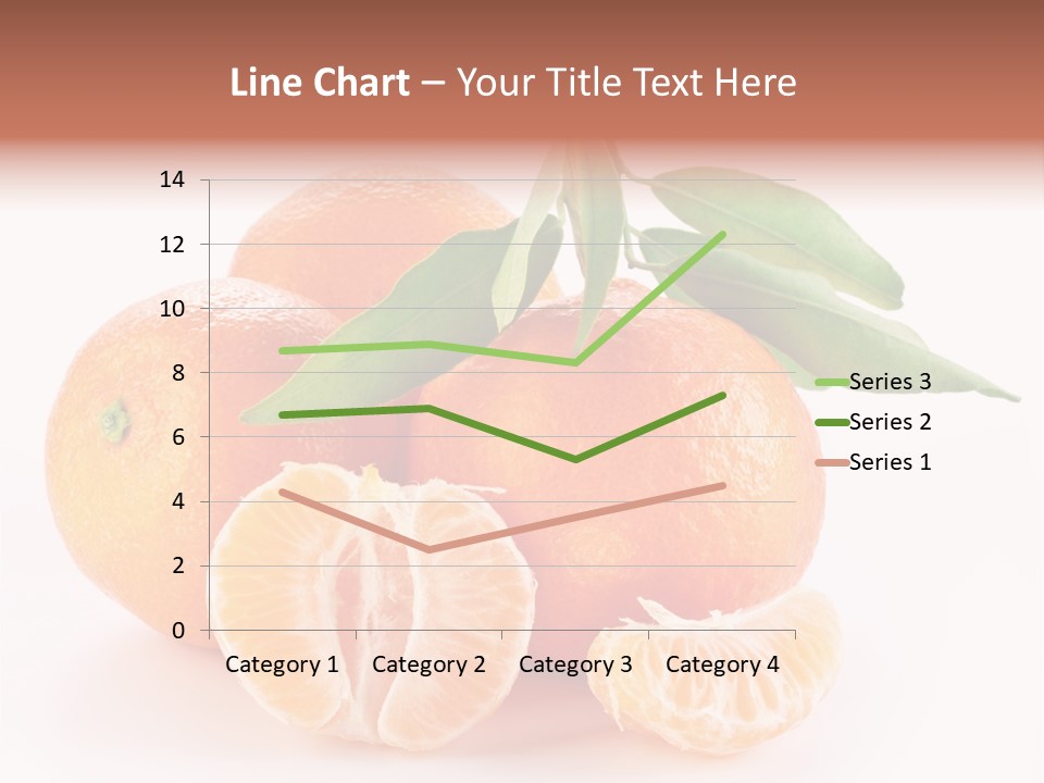 Sugary Food White PowerPoint Template