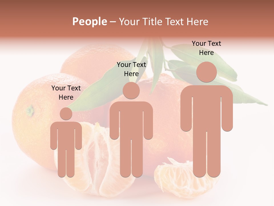 Sugary Food White PowerPoint Template