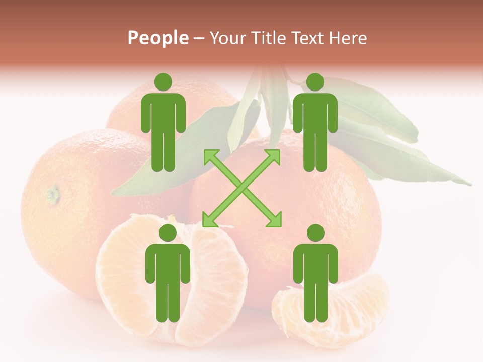 Sugary Food White PowerPoint Template