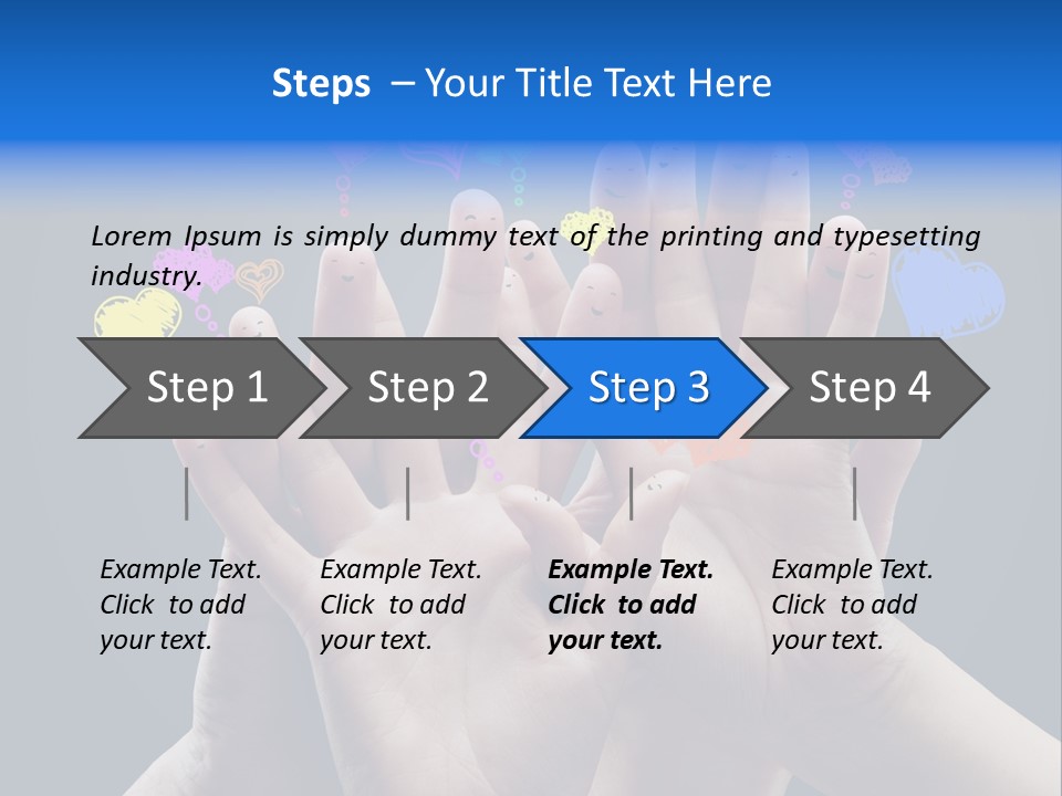 Love Happy Smile PowerPoint Template