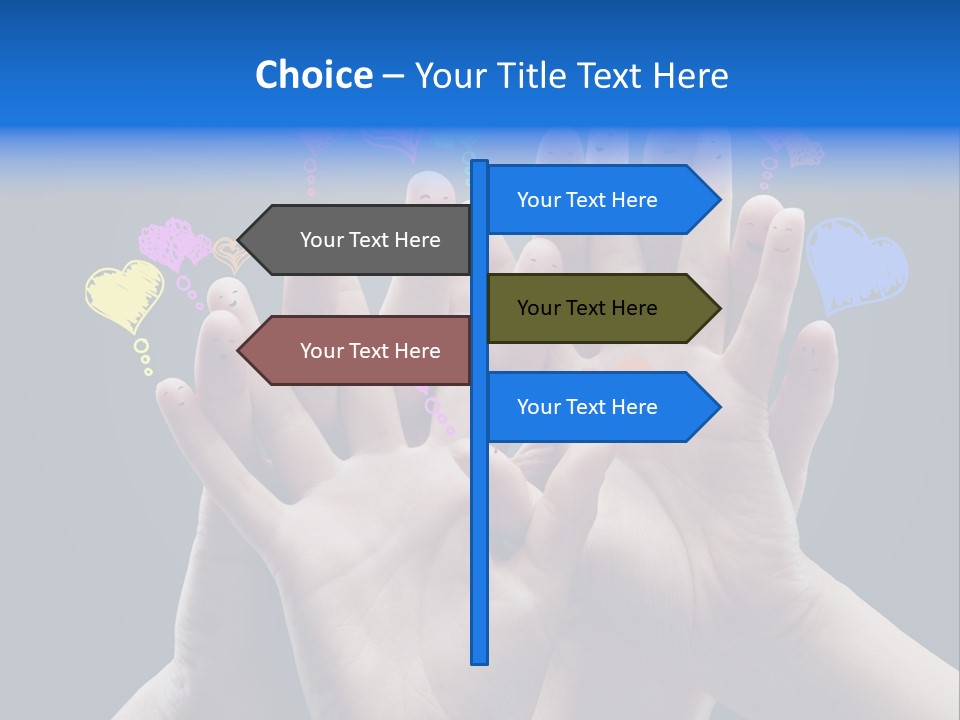 Love Happy Smile PowerPoint Template