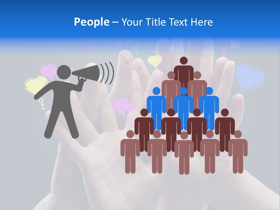 Love Happy Smile PowerPoint Template