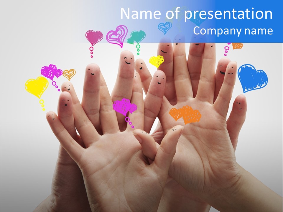 Creative Team Icon PowerPoint Template