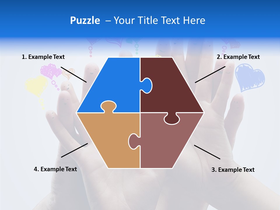 Creative Team Icon PowerPoint Template