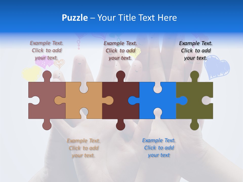 Creative Team Icon PowerPoint Template