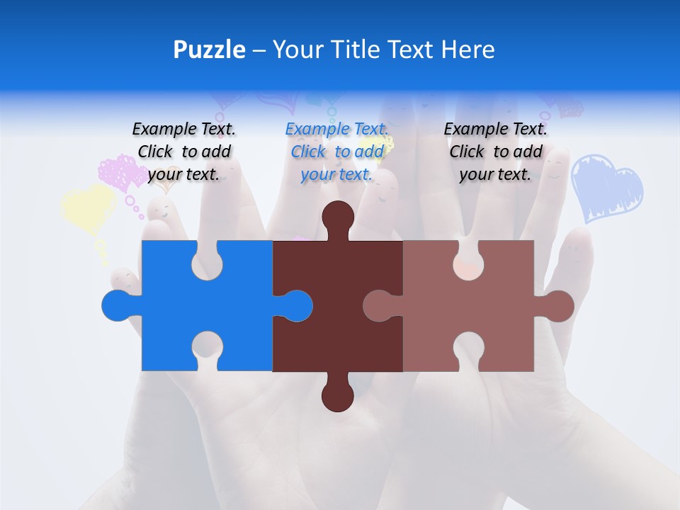 Creative Team Icon PowerPoint Template