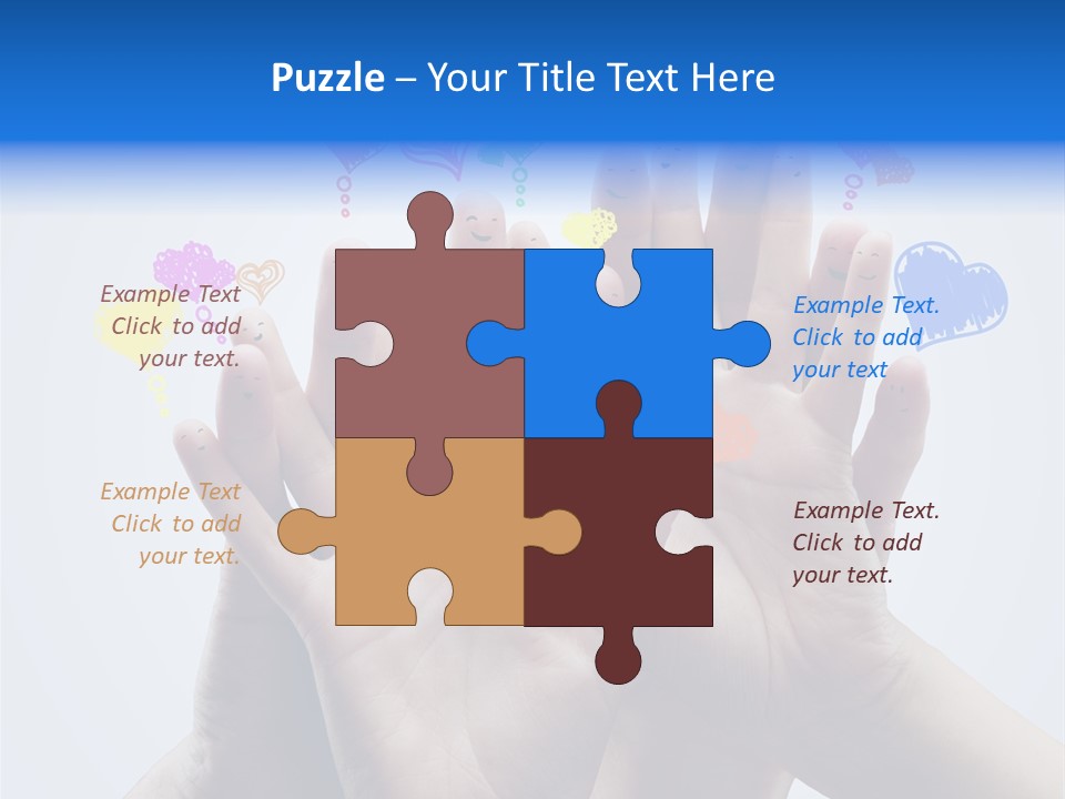 Creative Team Icon PowerPoint Template