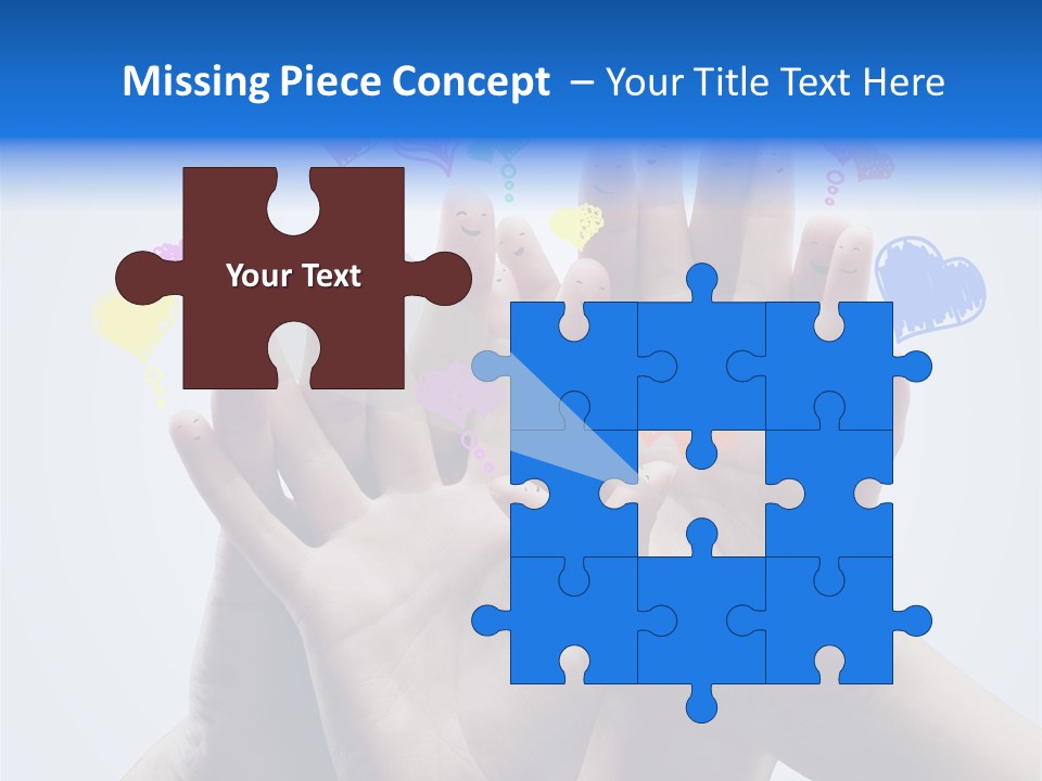 Creative Team Icon PowerPoint Template