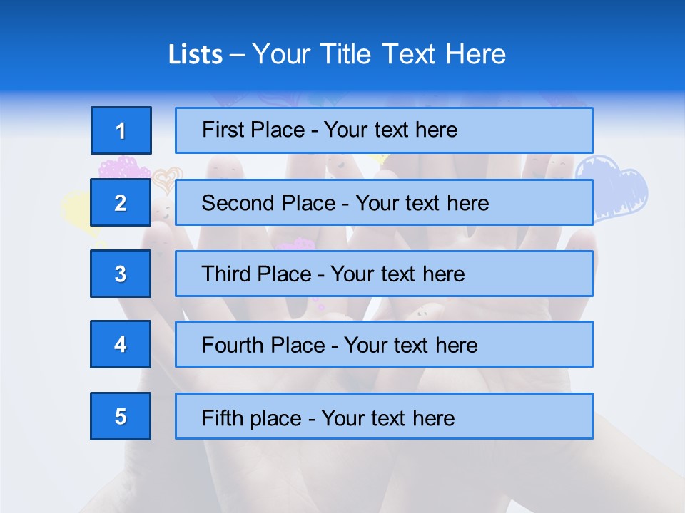 Creative Team Icon PowerPoint Template