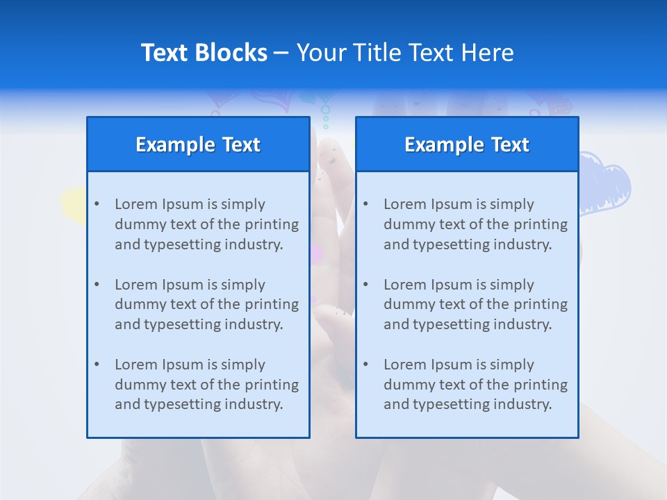 Creative Team Icon PowerPoint Template