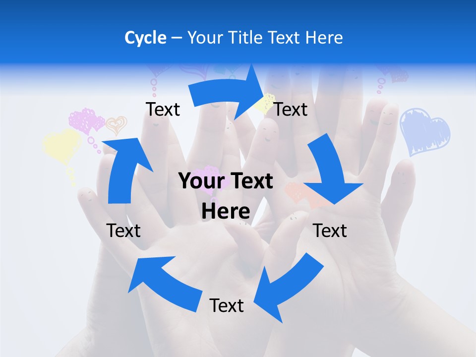 Creative Team Icon PowerPoint Template