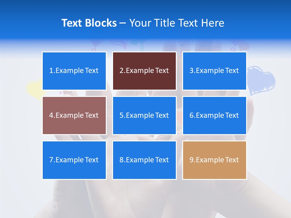 Creative Team Icon PowerPoint Template