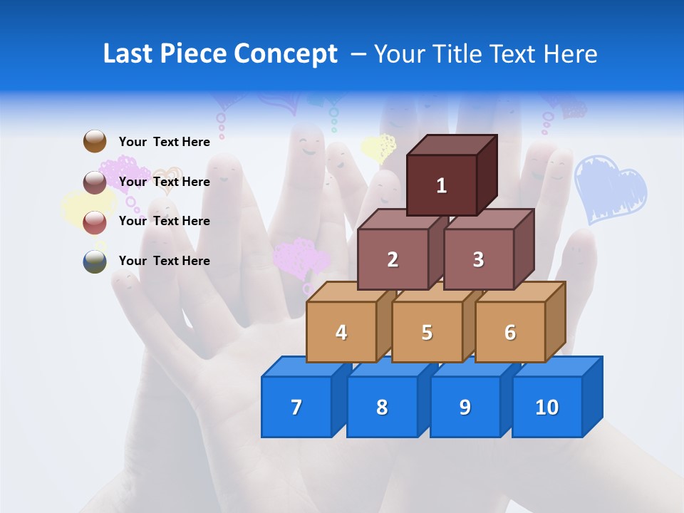 Creative Team Icon PowerPoint Template