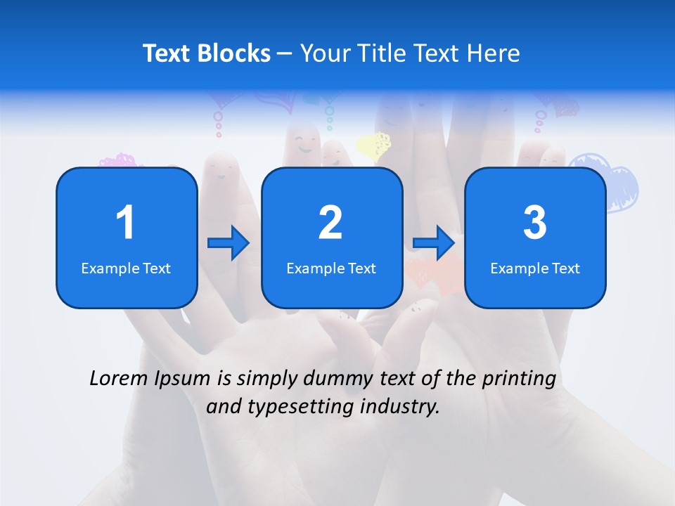 Creative Team Icon PowerPoint Template