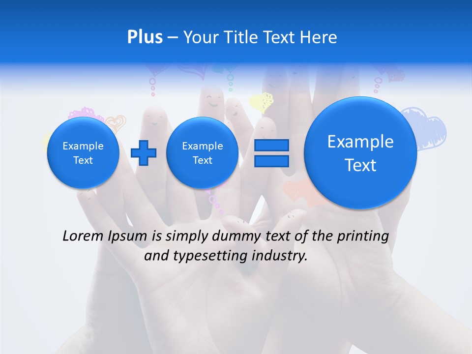 Creative Team Icon PowerPoint Template