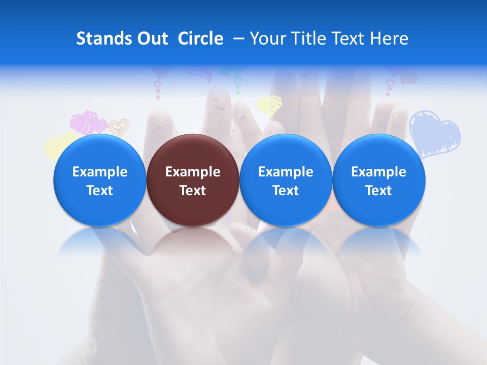 Creative Team Icon PowerPoint Template