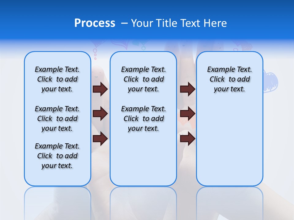 Creative Team Icon PowerPoint Template