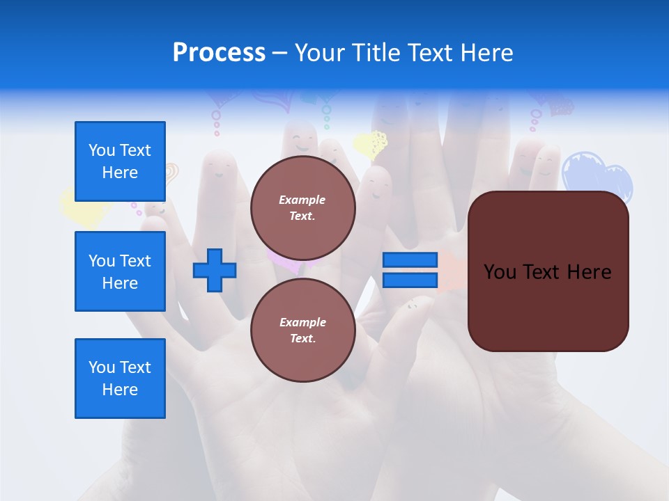 Creative Team Icon PowerPoint Template