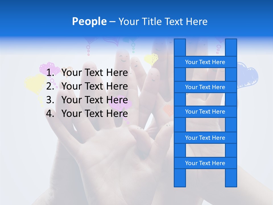 Creative Team Icon PowerPoint Template