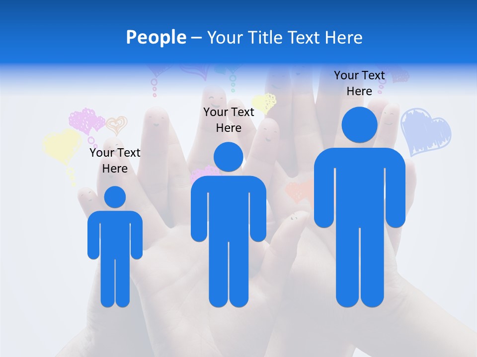 Creative Team Icon PowerPoint Template